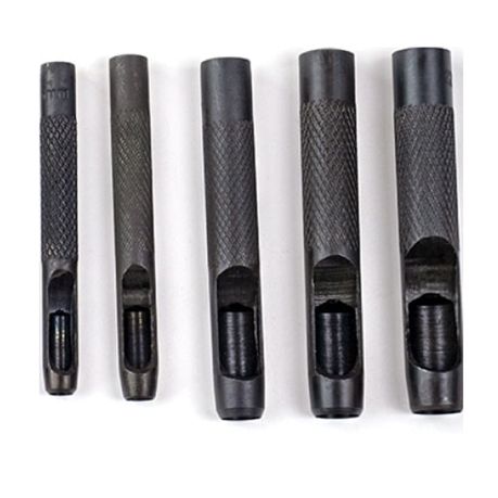 Craft Round Hollow Punch Set 5Pcs Leather - (5mm- 10mm)