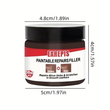 Craft DIY Leather Edge Coating Agent Flexible Waterproof Edge Paint - Brown