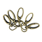 Leather Craft DIY Bronze Lobster Clasp Claw Swivel Snap Hooks 10pc - 4.8cm