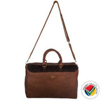 Handmade Proudly South African Genuine Leather Laptop Crossbody Bag