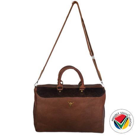 Handmade Proudly South African Genuine Leather Laptop Crossbody Bag