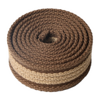 Craft DIY Durable Intercolored Webbing For Belt Straps - 45m - Brown