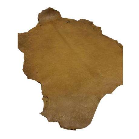 Craft Multi-Purpose Soft Durable Sheepskin Handcraft Leather Fabric -60cm - Chestnut Brown