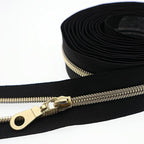 Craft One Roll Nylon Coil Zipper For Sewing With Bronze Teeth-366cm