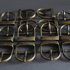 Craft DIY 10pcs Vintage Bronze Zinc Alloy Adjustable Strap Buckles