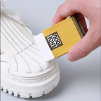 Home Shoe Dog Cleaning Eraser Suede Sheepskin Leather Fabric 2 Piece 2.7cm
