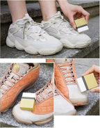 Fashion 4 Pieces Soft Rubber Suede Cleaning Shoe Eraser & Brushes