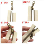 Craft 20Pcs Nylon Coil Zippers For DIY Sewing Craft - 4.3cm