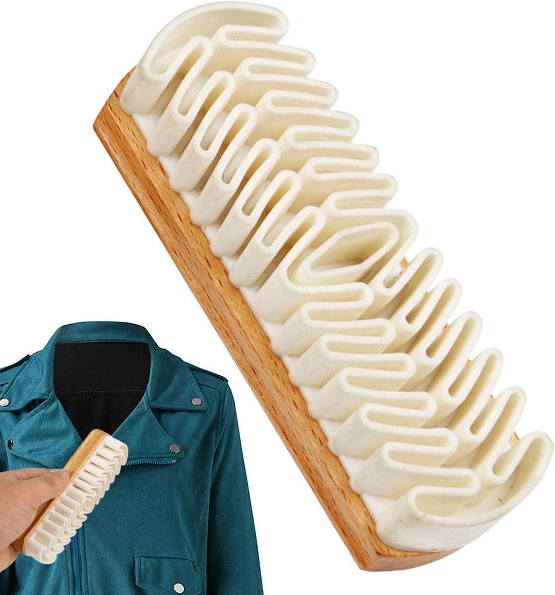 Fashion Double Sided Shoe Rubber Cleaning Suede Brushes - Set of 2
