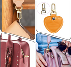 Craft Bag Strap Swivel Clasp Hooks With Removable Screw Bar 2pc - 4.8cm