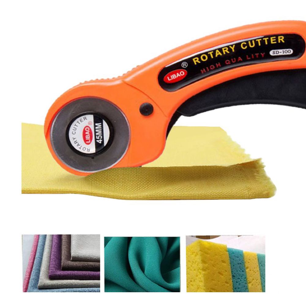 Craft DIY Stationery Shirt Alignment Ruler & Rotary Cutter Blades Set of 10