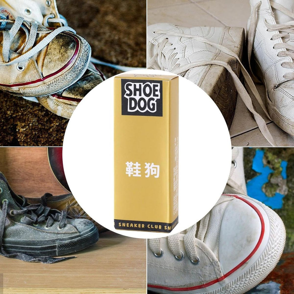 Home Shoe Dog Cleaning Eraser Suede Sheepskin Leather Fabric 2 Piece 2.7cm