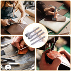Craft Tool DIY Multifunctional Leather Hole Punching Seem Tools Set of 4 - 3mm