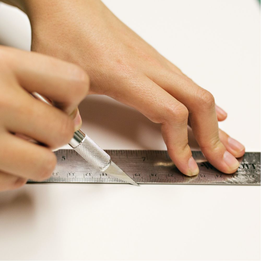 Craft Multifunctional Heavy Duty Stainless Steel Metal Ruler Set Of 3