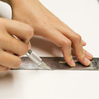 Craft 3 Piece Multifunctional Heavy Duty Stainless Steel Metal Ruler - Pro