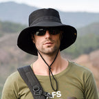 Camping Outdoor Fishing Bucket Hat - Green Aquarium Supplies - Green