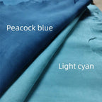 Craft Multi-Purpose Soft Durable Sheepskin Handcraft Leather Fabric -60cm - Blue