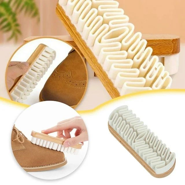 Fashion 4 Pieces Soft Rubber Suede Cleaning Shoe Eraser & Brushes