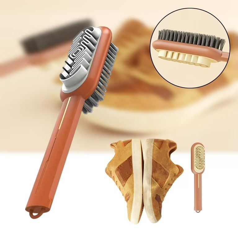 Fashion 4 Pieces Soft Rubber Suede Cleaning Shoe Eraser & Brushes