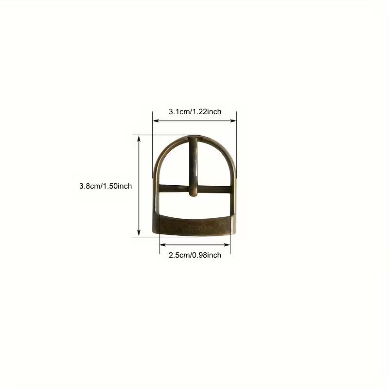 Craft DIY 10pcs Vintage Bronze Zinc Alloy Adjustable Strap Buckles