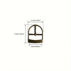 Craft DIY 10pcs Vintage Bronze Zinc Alloy Adjustable Strap Buckles