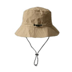 Camping Fashion Outdoor Sun Protection Breathable Bucket Hat - Brown