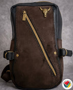 Genuine Leather SlingBag Crossbody Adjustable Proudly South African - Diesel