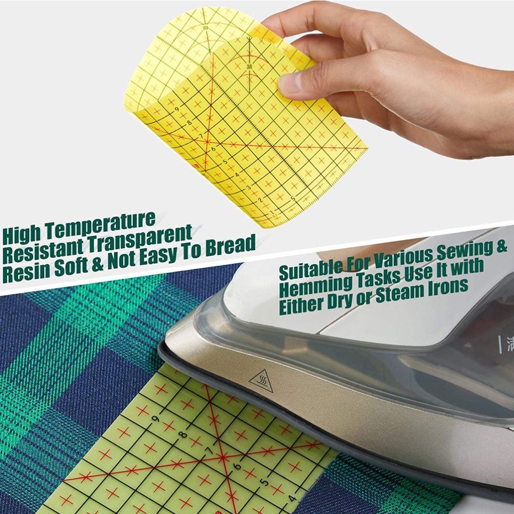 Craft DIY Stationery Rotary Cutter Blades & T-shirt Rulers Set Of 12