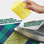 Craft DIY Stationery Rotary Cutter Blades & T-shirt Rulers Set Of 12