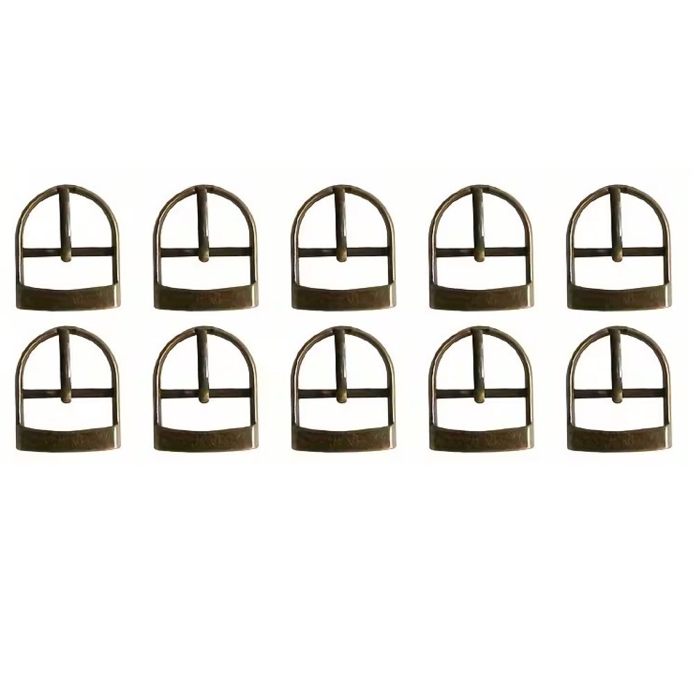 Craft DIY 10pcs Vintage Bronze Zinc Alloy Adjustable Strap Buckles