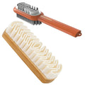 Fashion Double Sided Shoe Rubber Cleaning Suede Brushes - Set of 2