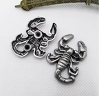 Craft Scorpion-Shaped Metal Rivets For DIY Leather Crafting 5pc - 3.5cm