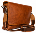 Handmade Genuine Honey Leather Crossbody Shoulder Bag Proudly South African