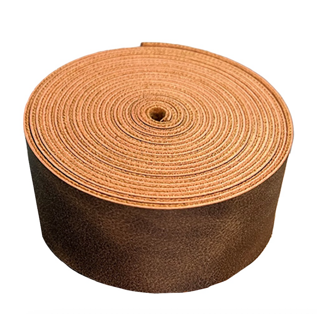 Craft Long & Thick High Quality Brown Leather Strap For DIY Projects - 200cm x 2.5cm x 0.12cm