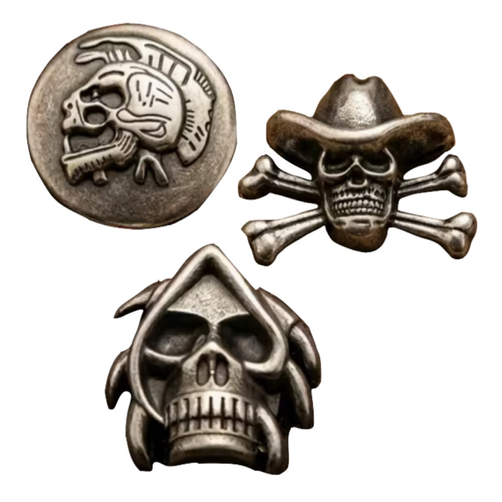 Craft Zinc Alloy Belt Rivets Studs For DIY Leather Crafting - 3 Piece
