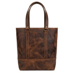 Handmade Genuine Leather Toffee Tote Hand Bag Proudly South African