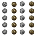 Craft 20Pcs Leather Craft Copper And Silver Decoration Studs -1.5cm
