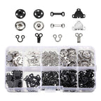 Craft Stationery DIY Sewing Hooks, Eyes & Buttons Set of 100