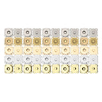 Craft DIY Multifunctional Sew On Magnetic Press Buttons Set of 50 (10mm)