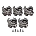 Craft DIY Zinc Alloy Vintage-Style Flying Eagle Rivets Set of 5 - 3.8cm
