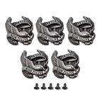 Craft DIY Zinc Alloy Vintage-Style Flying Eagle Rivets Set of 5 - 3.8cm