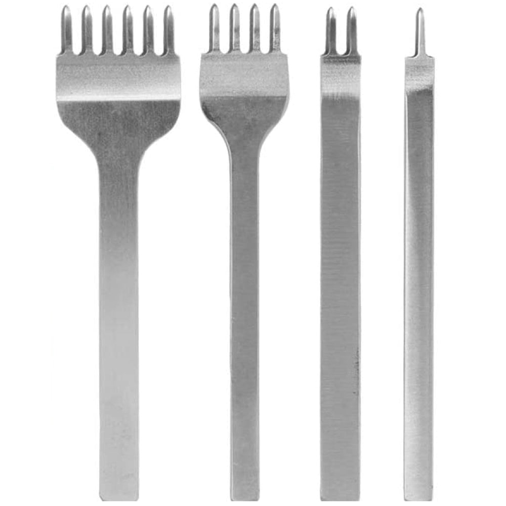 Craft Tool DIY Multifunctional Leather Hole Punching Seem Tools Set of 4 - 5mm